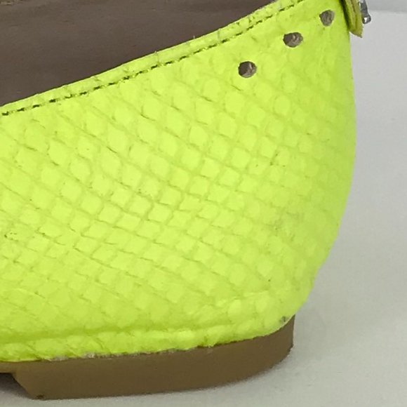 SAM EDELMAN LEATHER FLATS SZ 10 - Picture 7 of 8